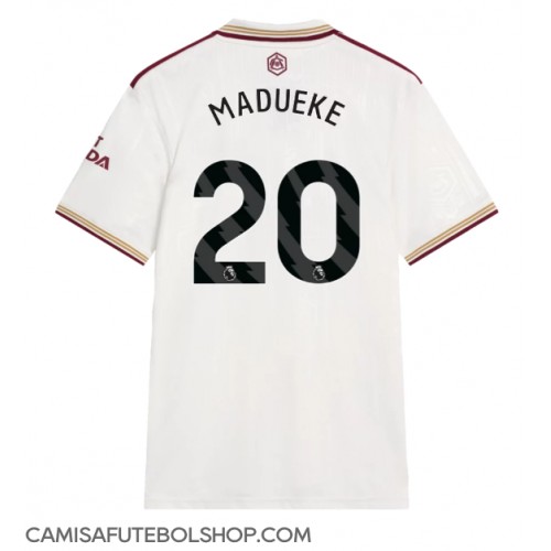 Camisa de time de futebol Arsenal Noni Madueke #20 Replicas 3º Equipamento 2025-26 Manga Curta